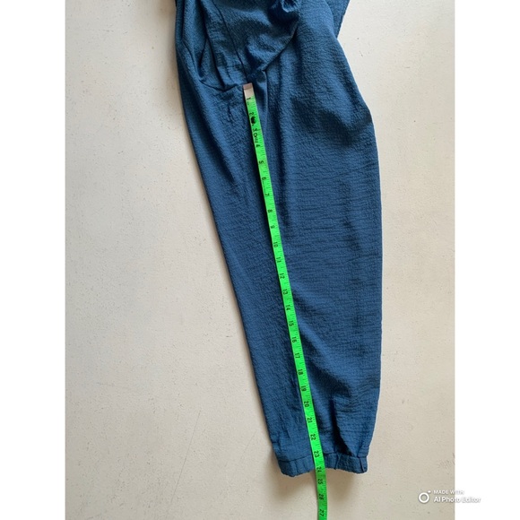 Cupshe Large Blue V-Neck Cami Jogger Jumpsuit NWT Beach Vacation Resortwear - Picture 16 of 17